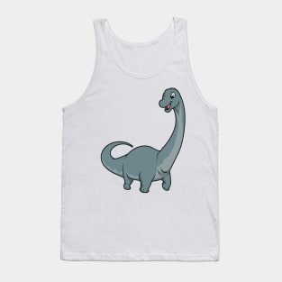 Kawaii Brachiosaurus Tank Top